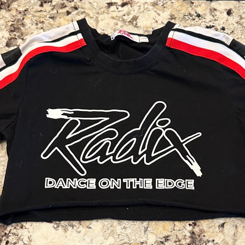 Black Kids Crop Top (Radix)